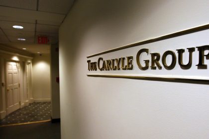 The Carlyle Group office sign
