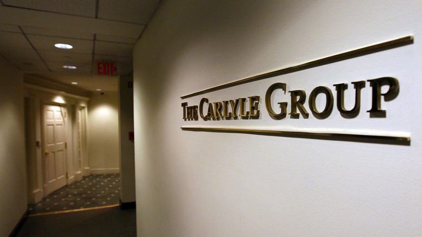 The Carlyle Group office sign